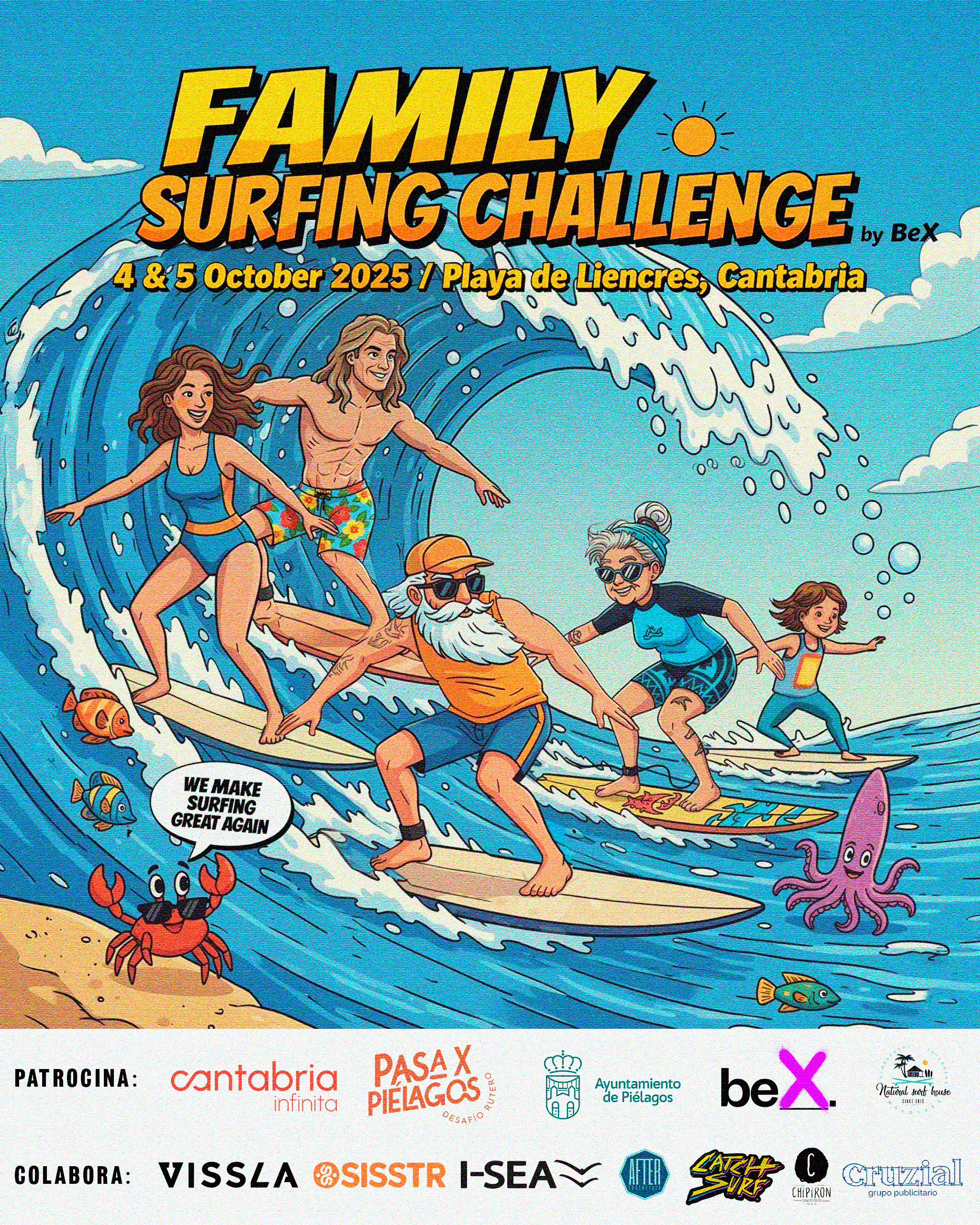 Family Surfing Challenge 2025