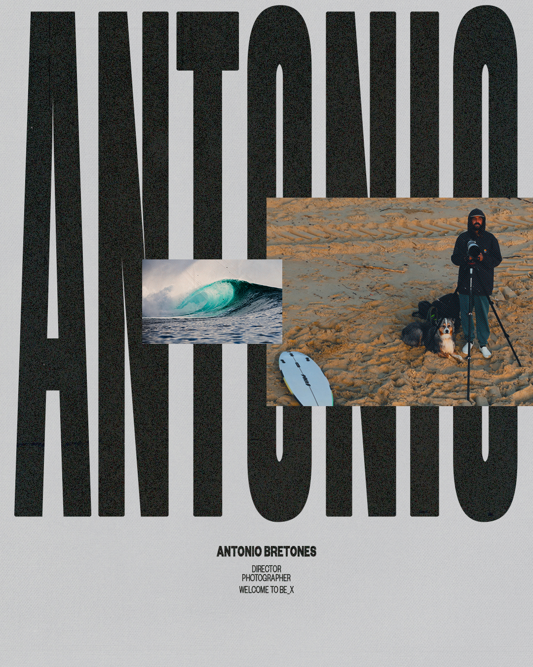 beX names Antonio Bretones as the Ultimate "Surf Eye" Craft Representative!